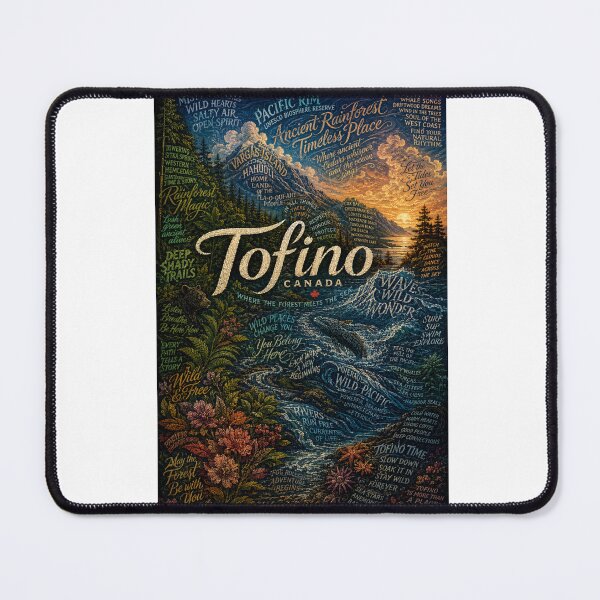 Item preview, Tofino British Columbia Pacific Rim Rainforest Escape designed and sold by Aryabek.