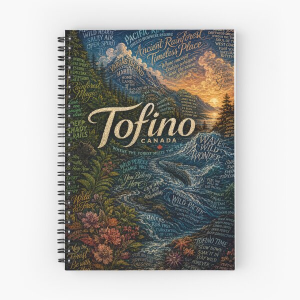 Item preview, Tofino British Columbia Pacific Rim Rainforest Escape designed and sold by Aryabek.