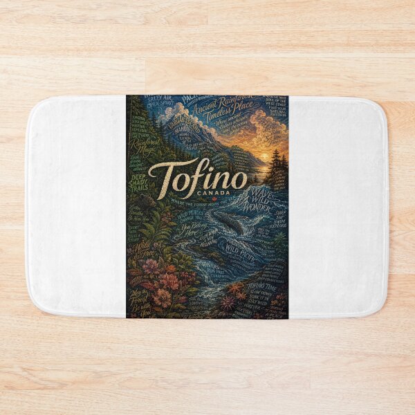 Item preview, Tofino British Columbia Pacific Rim Rainforest Escape designed and sold by Aryabek.