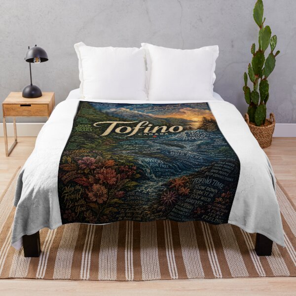Item preview, Tofino British Columbia Pacific Rim Rainforest Escape designed and sold by Aryabek.