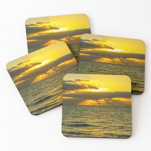 Item preview, Mandaloun Beach Sunset, Bunbury | Western Australia Indian Ocean Coastal Landscape Art designed and sold by Ross.A.Campbell.