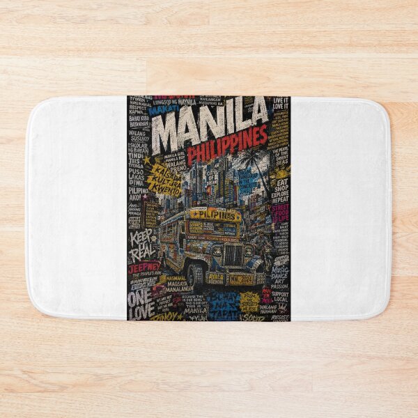 Item preview, Manila Philippines Jeepney Culture Urban Street Life designed and sold by Aryabek.