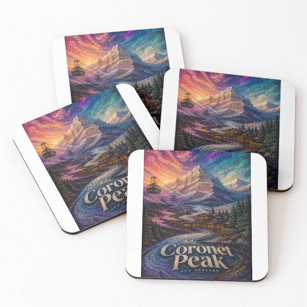 Item preview, Coronet Peak Queenstown New Zealand Alpine Adventure and South Island Ski Slopes designed and sold by Aryabek.