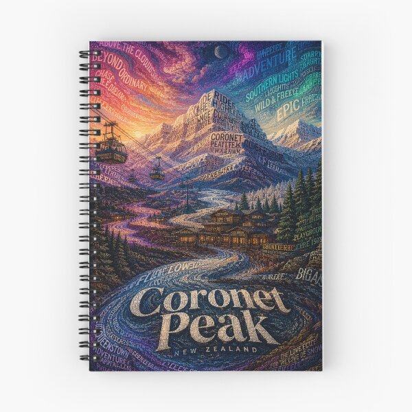 Item preview, Coronet Peak Queenstown New Zealand Alpine Adventure and South Island Ski Slopes designed and sold by Aryabek.