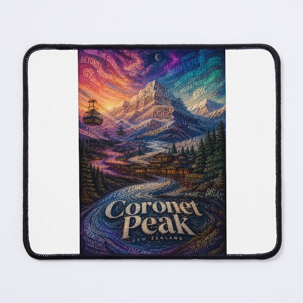 Item preview, Coronet Peak Queenstown New Zealand Alpine Adventure and South Island Ski Slopes designed and sold by Aryabek.