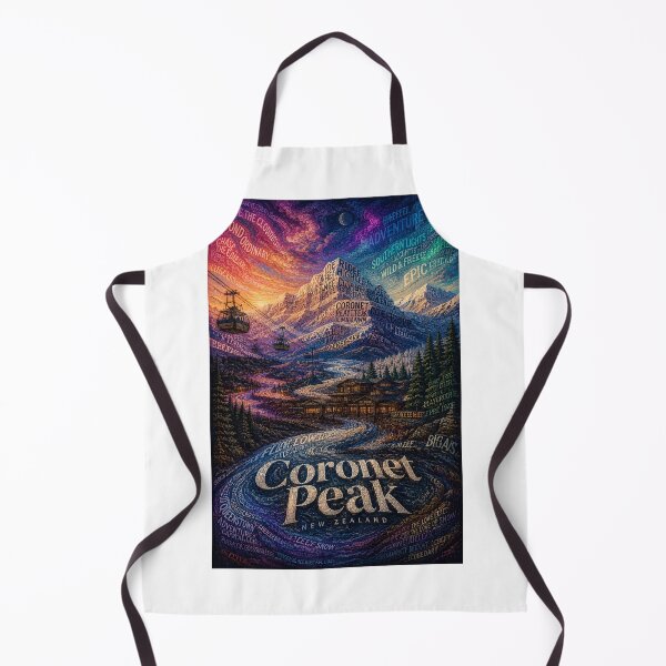 Item preview, Coronet Peak Queenstown New Zealand Alpine Adventure and South Island Ski Slopes designed and sold by Aryabek.
