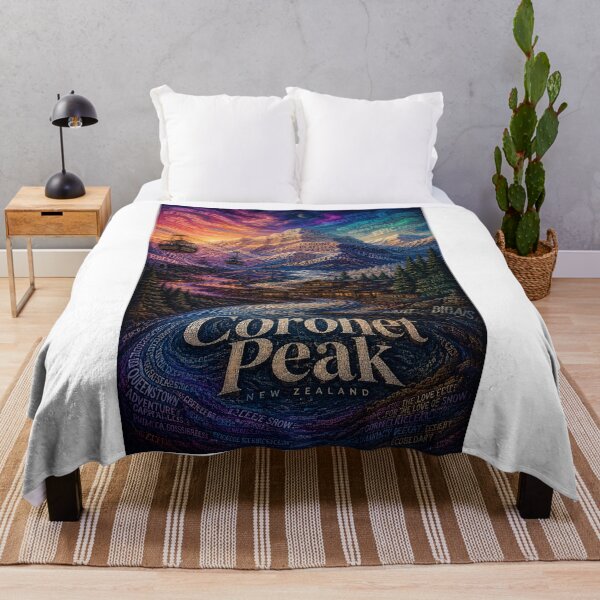 Item preview, Coronet Peak Queenstown New Zealand Alpine Adventure and South Island Ski Slopes designed and sold by Aryabek.