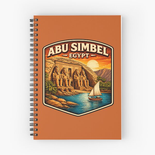 Item preview, Abu Simbel, Egypt - Ramses II & Lake Nasser designed and sold by Myra365Art.