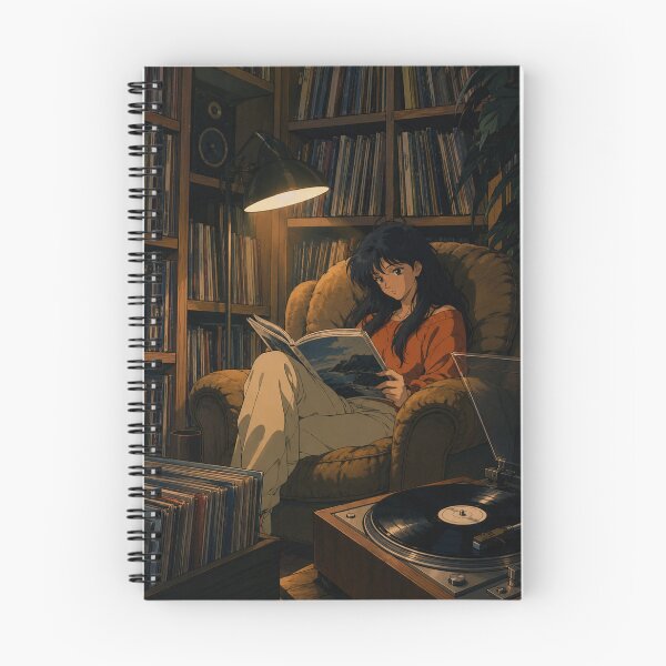 Item preview, The Vinyl Hideaway - 90s Anime Aesthetic Art designed and sold by bapupa.