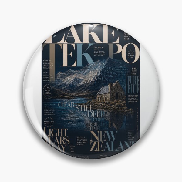 Item preview, Lake Tekapo New Zealand Dark Sky Reserve and Southern Alps Serenity designed and sold by Aryabek.