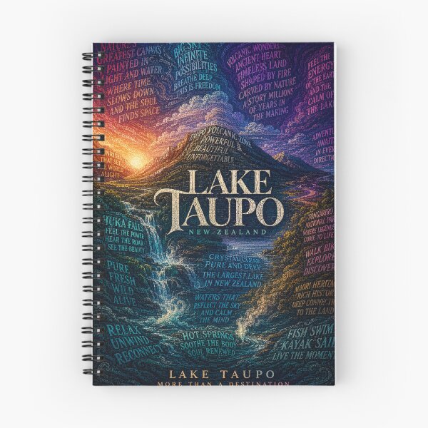 Item preview, Lake Taupo New Zealand Volcanic Wonders and Tongariro Adventure designed and sold by Aryabek.