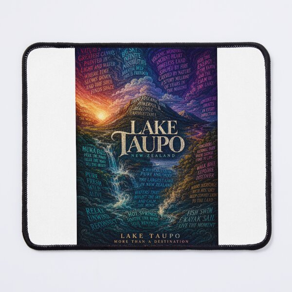 Item preview, Lake Taupo New Zealand Volcanic Wonders and Tongariro Adventure designed and sold by Aryabek.