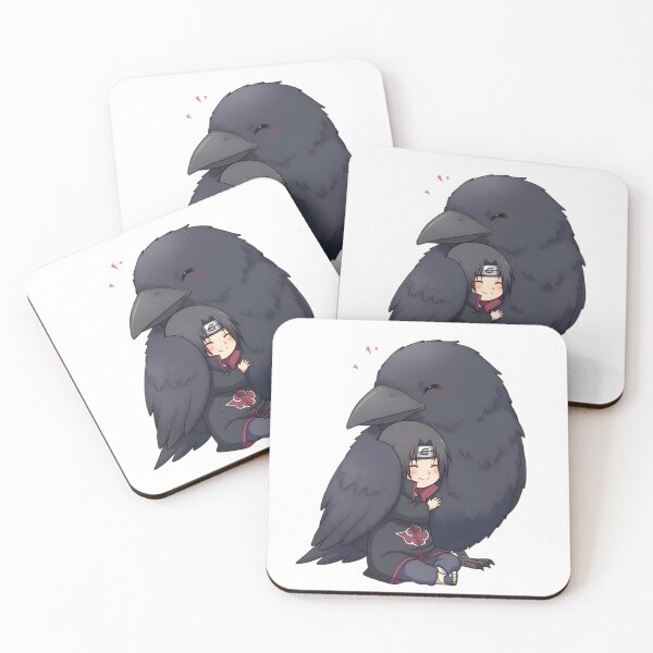 Item preview, Itachi Uchiha & Crow Chibi Anime Art | Cute Akatsuki Raven | Naruto Kawaii Aesthetic designed and sold by Dyan4.