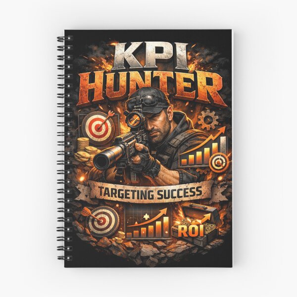 Item preview, KPI Hunter Funny Work Meme Corporate Office Humor designed and sold by Echo_Lane.