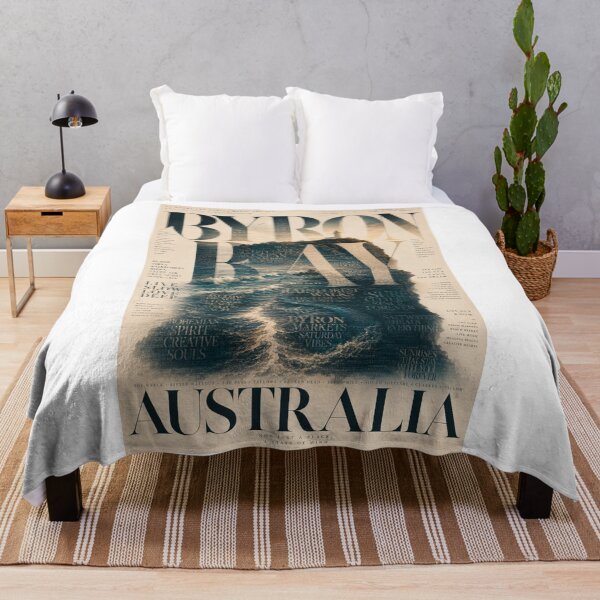 Item preview, Byron Bay Australia Cape Byron Lighthouse and Surf Culture Coastline designed and sold by Aryabek.