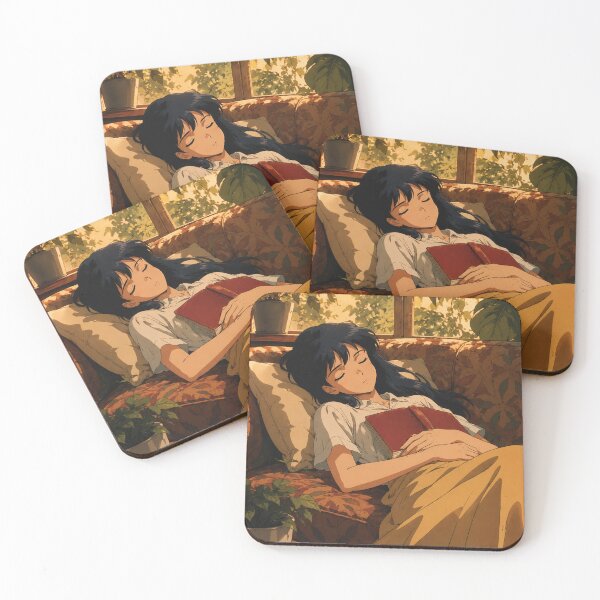Item preview, Golden Hour Nap - Anime Nostalgia Art designed and sold by bapupa.