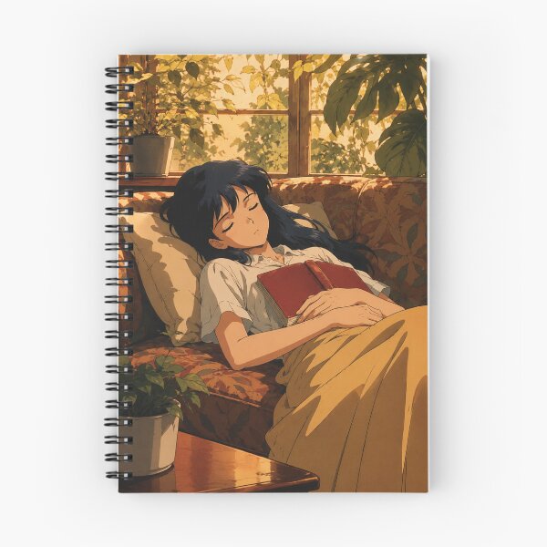 Item preview, Golden Hour Nap - Anime Nostalgia Art designed and sold by bapupa.