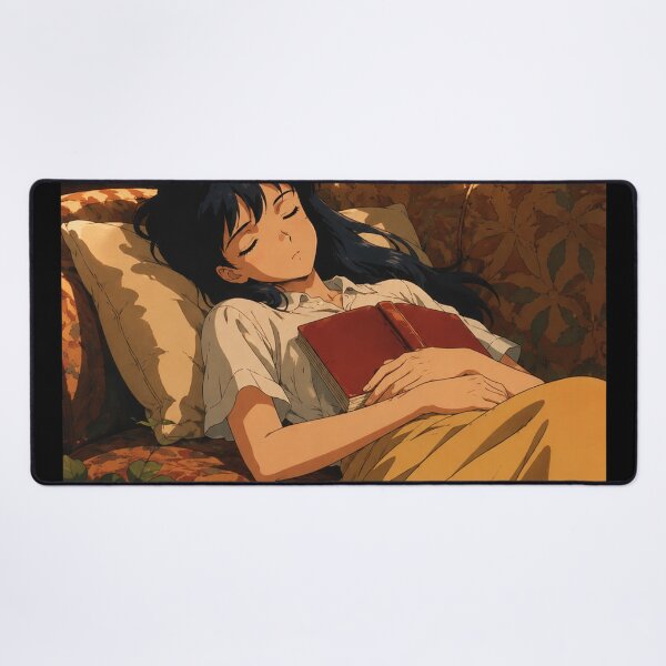 Item preview, Golden Hour Nap - Anime Nostalgia Art designed and sold by bapupa.