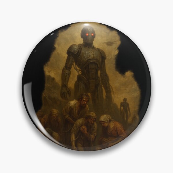 Item preview, Rise of the Machines – Dark Dystopian Slave World Art designed and sold by OrbitOfMind.