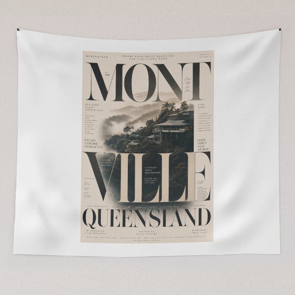 Item preview, Montville Queensland Sunshine Coast Hinterland Rainforest Retreat designed and sold by Aryabek.