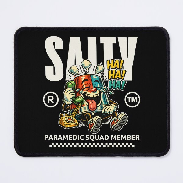Item preview, Salty paramedic designed and sold by Peerless-Prime.
