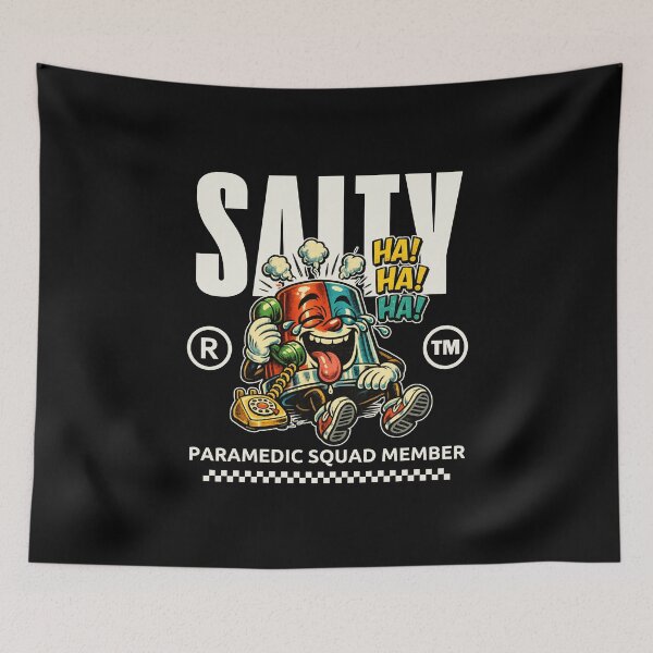 Item preview, Salty paramedic designed and sold by Peerless-Prime.