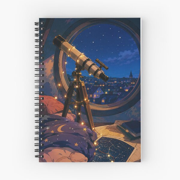 Item preview, Starlit Attic Nook - Anime Nostalgia Art designed and sold by bapupa.