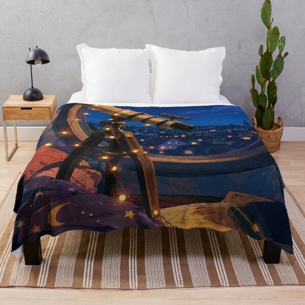Item preview, Starlit Attic Nook - Anime Nostalgia Art designed and sold by bapupa.