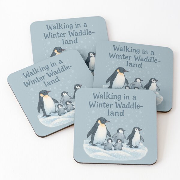 Item preview, Walking in a Winter Waddleland designed and sold by ChirpInc.