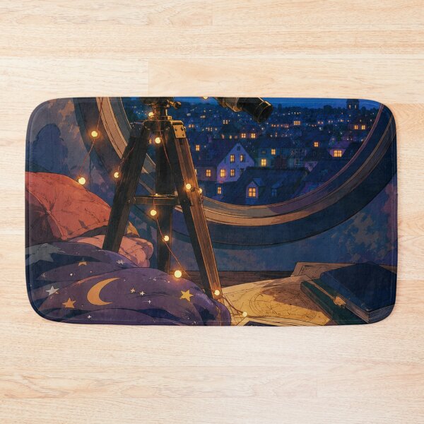 Item preview, Starlit Attic Nook - Anime Nostalgia Art designed and sold by bapupa.