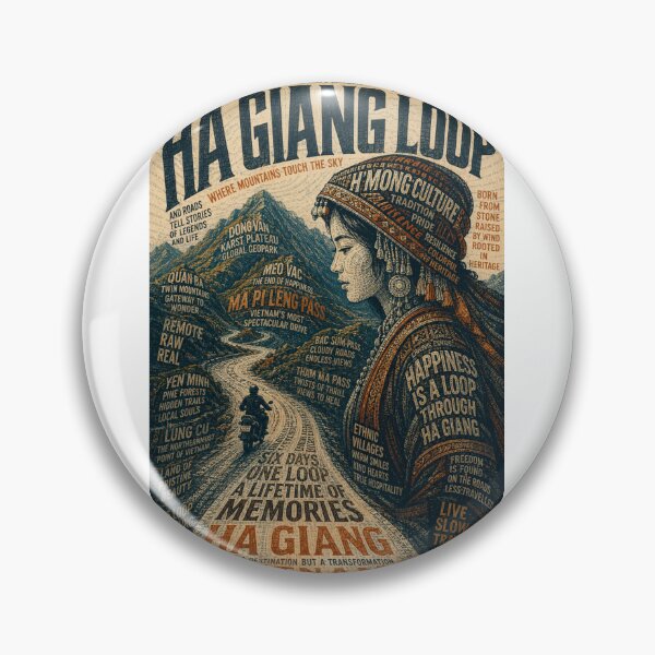 Item preview, Ha Giang Loop Vietnam Northern Highlands and Dong Van Karst Plateau designed and sold by Aryabek.