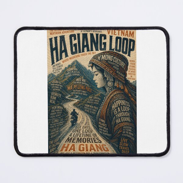 Item preview, Ha Giang Loop Vietnam Northern Highlands and Dong Van Karst Plateau designed and sold by Aryabek.