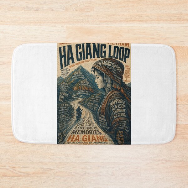 Item preview, Ha Giang Loop Vietnam Northern Highlands and Dong Van Karst Plateau designed and sold by Aryabek.