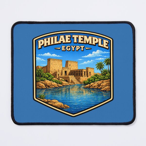 Item preview, Philae, Temple, Egypt - Nile River Scene designed and sold by Myra365Art.
