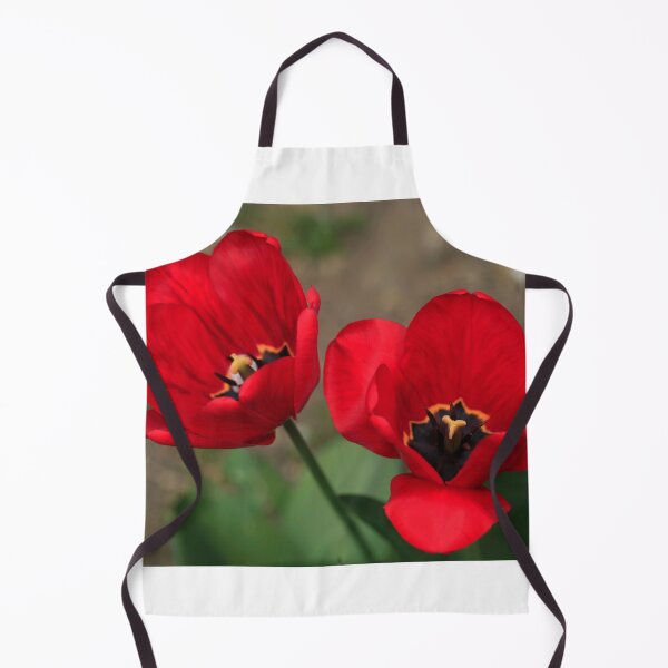Item preview, Red tulips in spring garden designed and sold by olena2552.