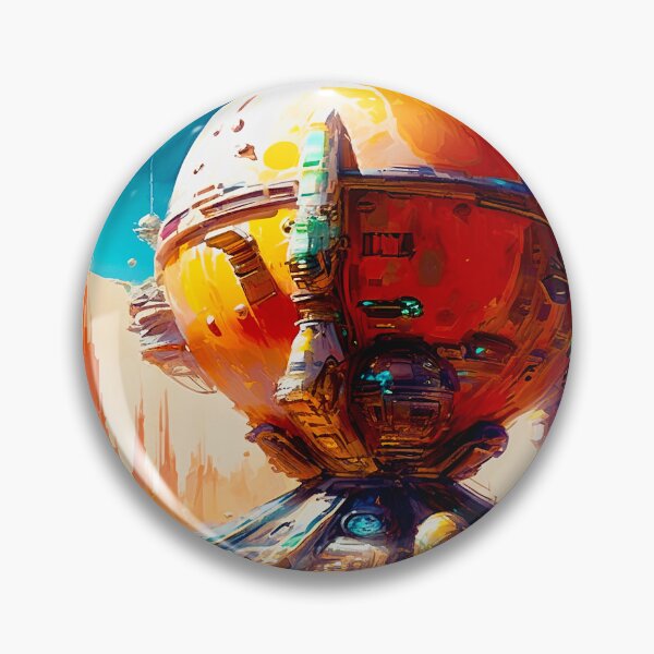 Item preview, Deep space colony  designed and sold by Island Art Studios.