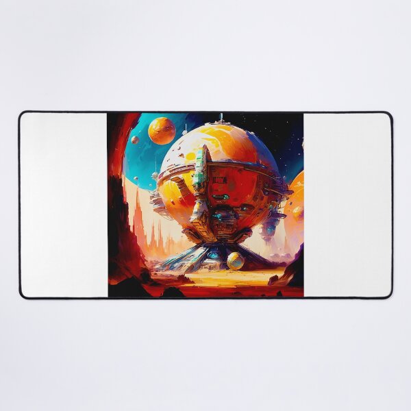 Item preview, Deep space colony designed and sold by Island Art Studios.