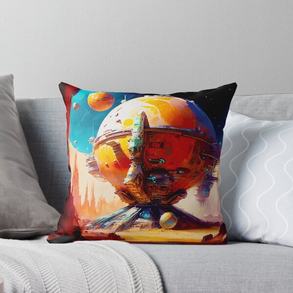 Item preview, Deep space colony  designed and sold by Island Art Studios.