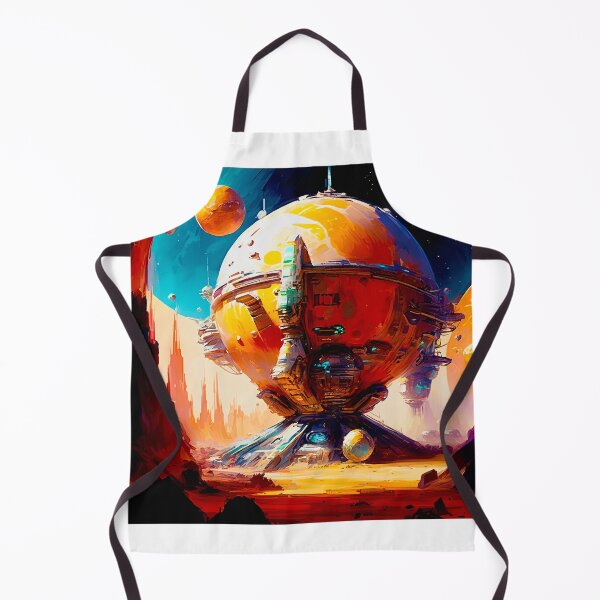 Item preview, Deep space colony designed and sold by Island Art Studios.