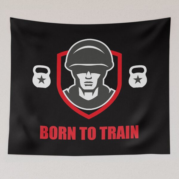 Item preview, Military Workout Kettlebell Training Shirt designed and sold by ElectroSphere46.