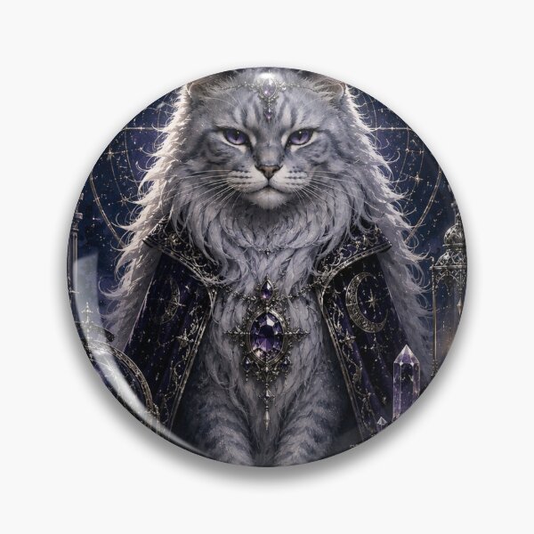 Item preview, The Oracle – Celestial Gothic Cat Playing Card designed and sold by LovelyCatGalaxy.