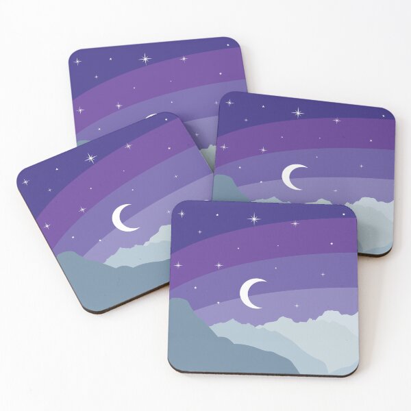 Item preview, Mountain Night designed and sold by Nixabar.