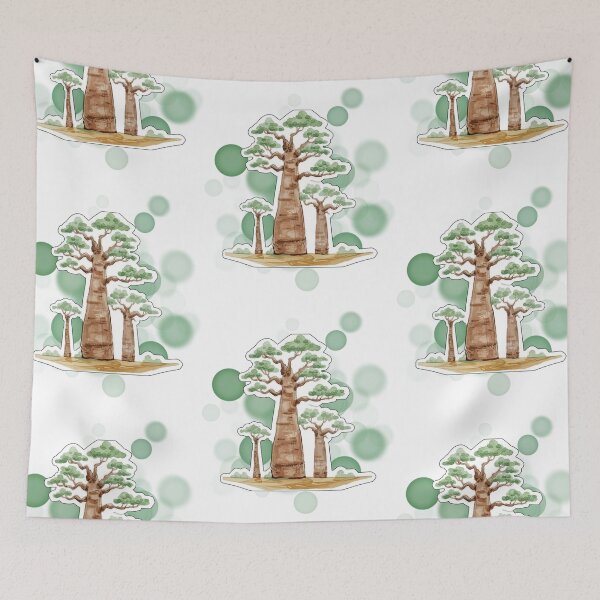 Item preview, Traditional African Trees Safari Nature Landscape Design designed and sold by iamKRUK.