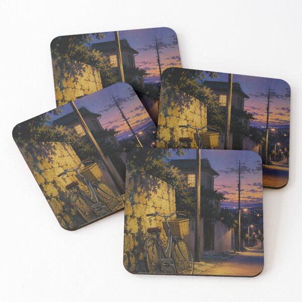 Item preview, Dusk Bike Ride - Chill Anime designed and sold by bapupa.