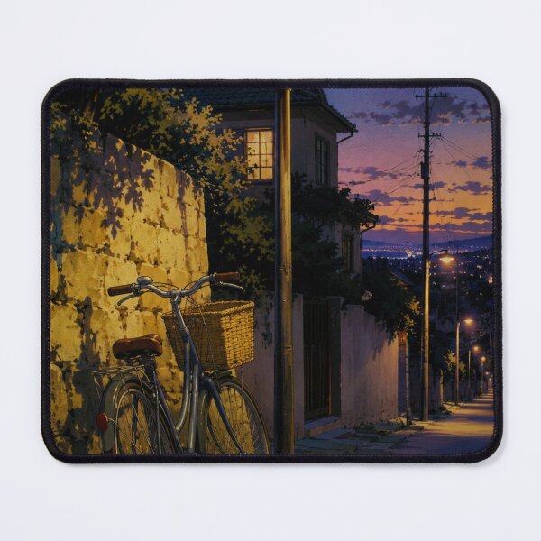 Item preview, Dusk Bike Ride - Chill Anime designed and sold by bapupa.