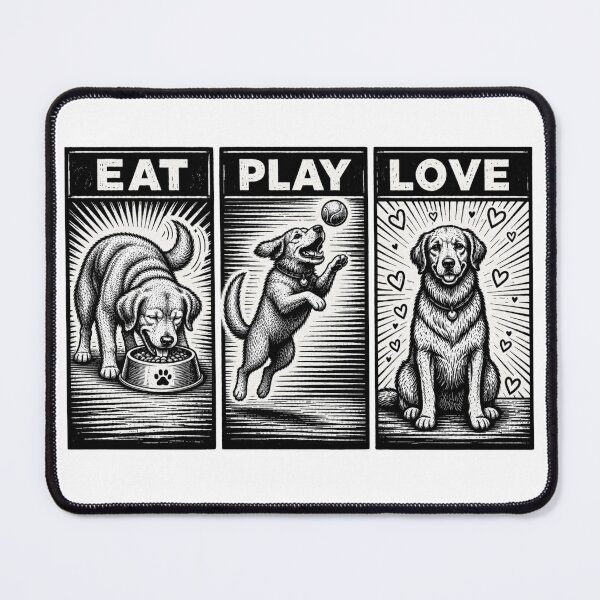 Item preview, Eat Play Love designed and sold by AllTheT.