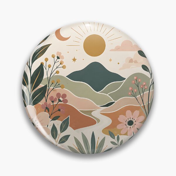 Item preview, Serene Desert Oasis Botanical Frame   designed and sold by Jaideep Walia.