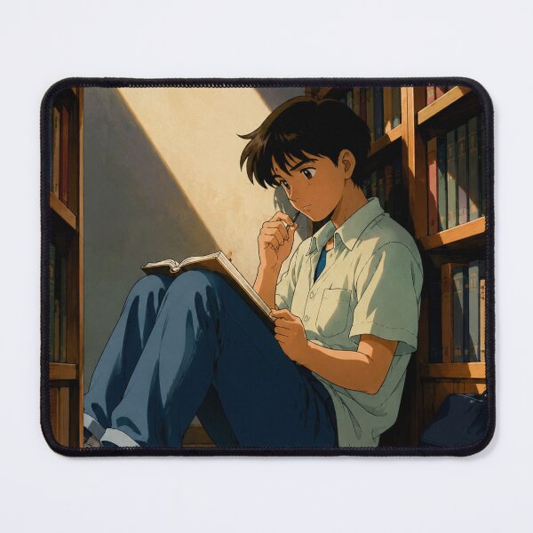 Item preview, Quiet Library Nook - Chill Anime designed and sold by bapupa.