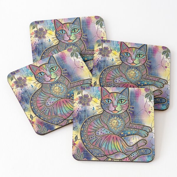 Item preview, Dreamer Cat designed and sold by PALOMUSTUDIO.