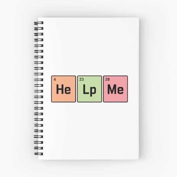 Item preview, Help Me Chemistry Periodic Table  designed and sold by J-Style-Design.